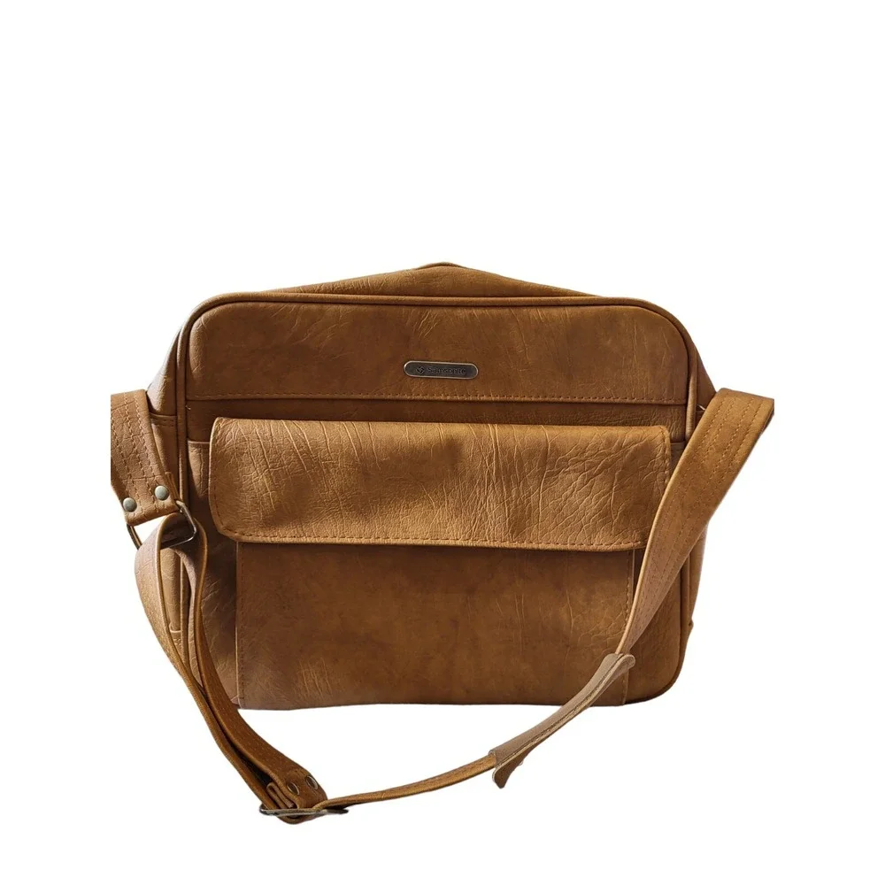 Vintage Samsonite Cordoba Messenger Bag Carry-on Luggage Suitcase Strap Leather